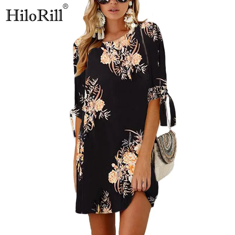 HiloRill Women Dress 2021 Summer Sexy Floral Print Dress Boho Style Short Party Beach Dresses Tunic Vestidos de fiesta Plus Size
HiloRill Women Dress 2021 Summer Sexy Floral Print Dress Boho Style Short Party Beach Dresses Tunic Vestidos de fiesta Plus Size