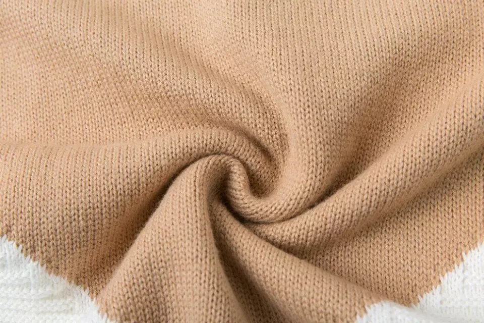 New Women Long-sleeved Oversized Sweater Jumper Hollowed-out Contrast Color Female Loose Casual Pullover Crochet Sweaters
New Women Long-sleeved Oversized Sweater Jumper Hollowed-out Contrast Color Female Loose Casual Pullover Crochet Sweaters