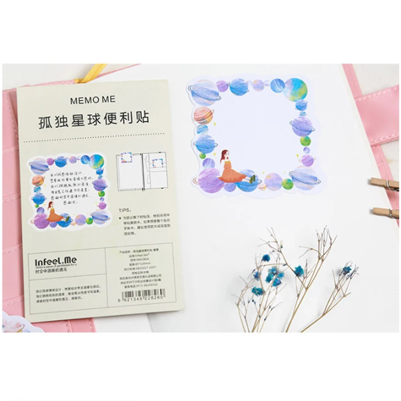 20packs /lot Cute Lonely Planet Series Paper Self-Adhesive Memo Pad N Times Sticky Notes Office School Supplie Wholesale
20packs /lot Cute Lonely Planet Series Paper Self-Adhesive Memo Pad N Times Sticky Notes Office School Supplie Wholesale