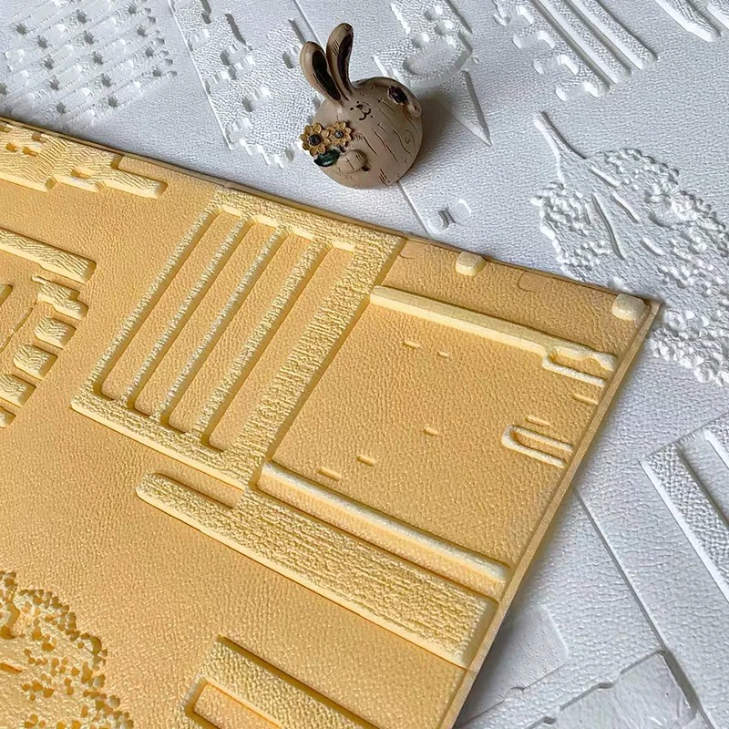 3D Обои DIY толстые настенные стикеры современные в виде кирпича самоклеющиеся