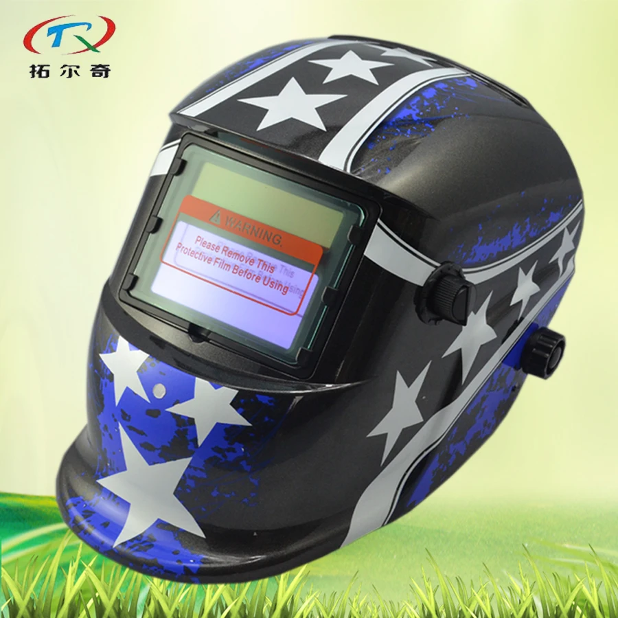 Welding Helmet Super Solar and battery Electronic lighted Auto Darkening Welding Mask for welder safe fast Shipping HD31(2200DE)
Welding Helmet Super Solar and battery Electronic lighted Auto Darkening Welding Mask for welder safe fast Shipping HD31(2200DE)