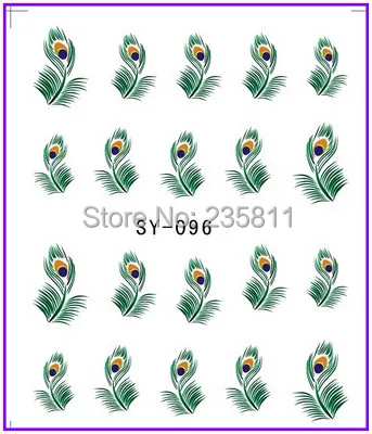1X Nail Art Water Transfers Stickers Nail Decals Stickers Water Decal Peacock Feather Plumage SY96
1X Nail Art Water Transfers Stickers Nail Decals Stickers Water Decal Peacock Feather Plumage SY96