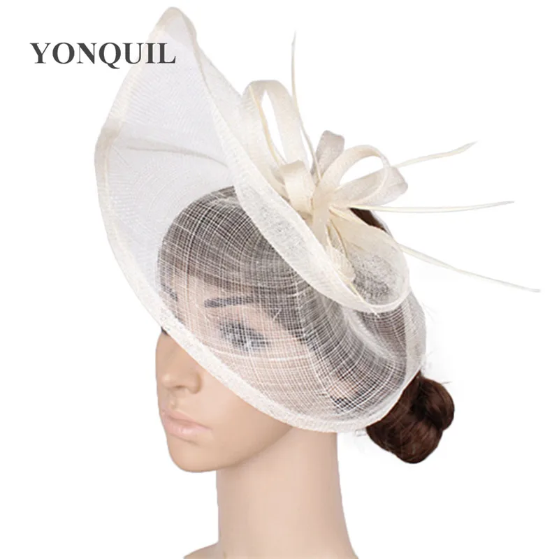 Ladies Elegant Chapeau Hair Fascinators For Weddings Bridal Married Headdress With Fancy Feather Kentucky Party Hats SYF284
Ladies Elegant Chapeau Hair Fascinators For Weddings Bridal Married Headdress With Fancy Feather Kentucky Party Hats SYF284