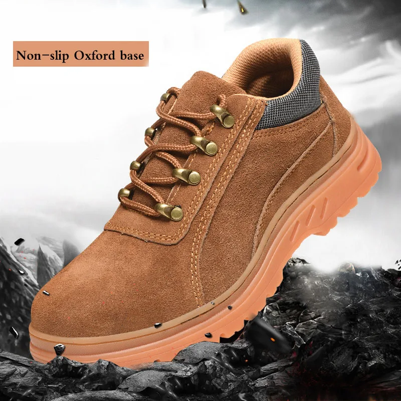 Beef tendon Bottom Shoes Safety Work Men Shoes Men anti-Smashing Anti-slip Anti-slip Protective Shoes
Beef tendon Bottom Shoes Safety Work Men Shoes Men anti-Smashing Anti-slip Anti-slip Protective Shoes