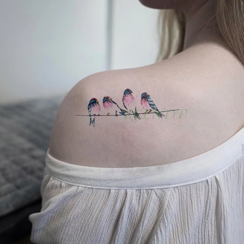 Waterproof Temporary Tattoo Sticker Lovely Bird Tatto Stickers Flash Tatoo Fake Arm Hand Shoulder Leg Tattoos for Kids Men Women
Waterproof Temporary Tattoo Sticker Lovely Bird Tatto Stickers Flash Tatoo Fake Arm Hand Shoulder Leg Tattoos for Kids Men Women
