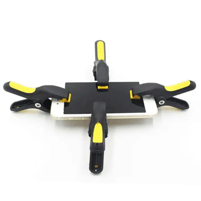 Fastening Clamp 3 Inch Plastic Clip Fixture for Mobile Phone Tablet Glued LCD Screen Repair Tools Non-slip Adjustable Ends
Fastening Clamp 3 Inch Plastic Clip Fixture for Mobile Phone Tablet Glued LCD Screen Repair Tools Non-slip Adjustable Ends