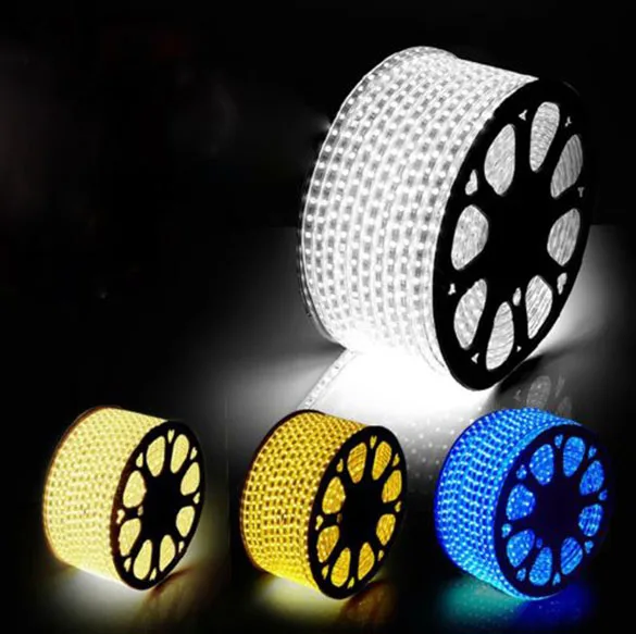 220В гибкий свет 60led/m RGB белый теплый холодный синий зеленый красный led лента SMD5050