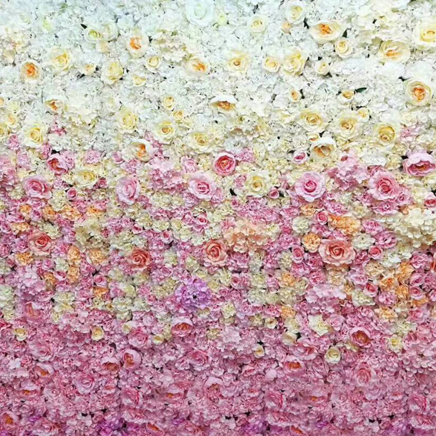 9ft x 7.9ft Wedding Flower Wall gradual change hot pink flower backdrop wedding stage decoration
9ft x 7.9ft Wedding Flower Wall gradual change hot pink flower backdrop wedding stage decoration