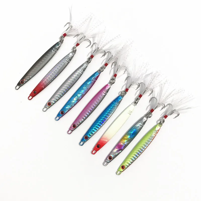 Hot selling 9Pieces 18g 6.7cmmetal lure fishing spoon freshwater fishing hard lureslicejigbait spoon fishing tackle metal jiggi
Hot selling 9Pieces 18g 6.7cmmetal lure fishing spoon freshwater fishing hard lureslicejigbait spoon fishing tackle metal jiggi