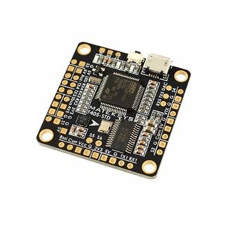 Matek Mateksys F405-STD STM32F405 F405 STD OSD Flight Control Board DShot outputs SD Slot 32k Gyro BMP280 For RC Multicopter
Matek Mateksys F405-STD STM32F405 F405 STD OSD Flight Control Board DShot outputs SD Slot 32k Gyro BMP280 For RC Multicopter