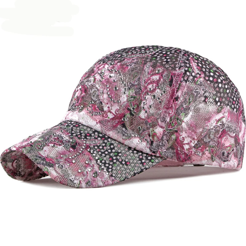 HT2532 Spring Summer Lace Baseball Cap Women Fashion Floral Dad Hat Long Brim Ladies Summer Sun Cap Stylish Caps for Women
HT2532 Spring Summer Lace Baseball Cap Women Fashion Floral Dad Hat Long Brim Ladies Summer Sun Cap Stylish Caps for Women