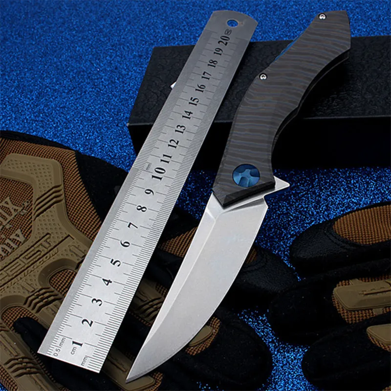 2021 New Top Fashion D2 Steel Outdoor Self-defense Tactical Folding Knife High Hardness Camping Survival Hunting Fruit Knives
2021 New Top Fashion D2 Steel Outdoor Self-defense Tactical Folding Knife High Hardness Camping Survival Hunting Fruit Knives