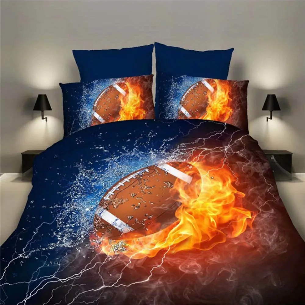 3D Printed Basketball Bedding Set King Size Duvet Cover Sets Football Rugby Bed Polyester Quilt Cover Ball Games Boy Gift
3D Printed Basketball Bedding Set King Size Duvet Cover Sets Football Rugby Bed Polyester Quilt Cover Ball Games Boy Gift