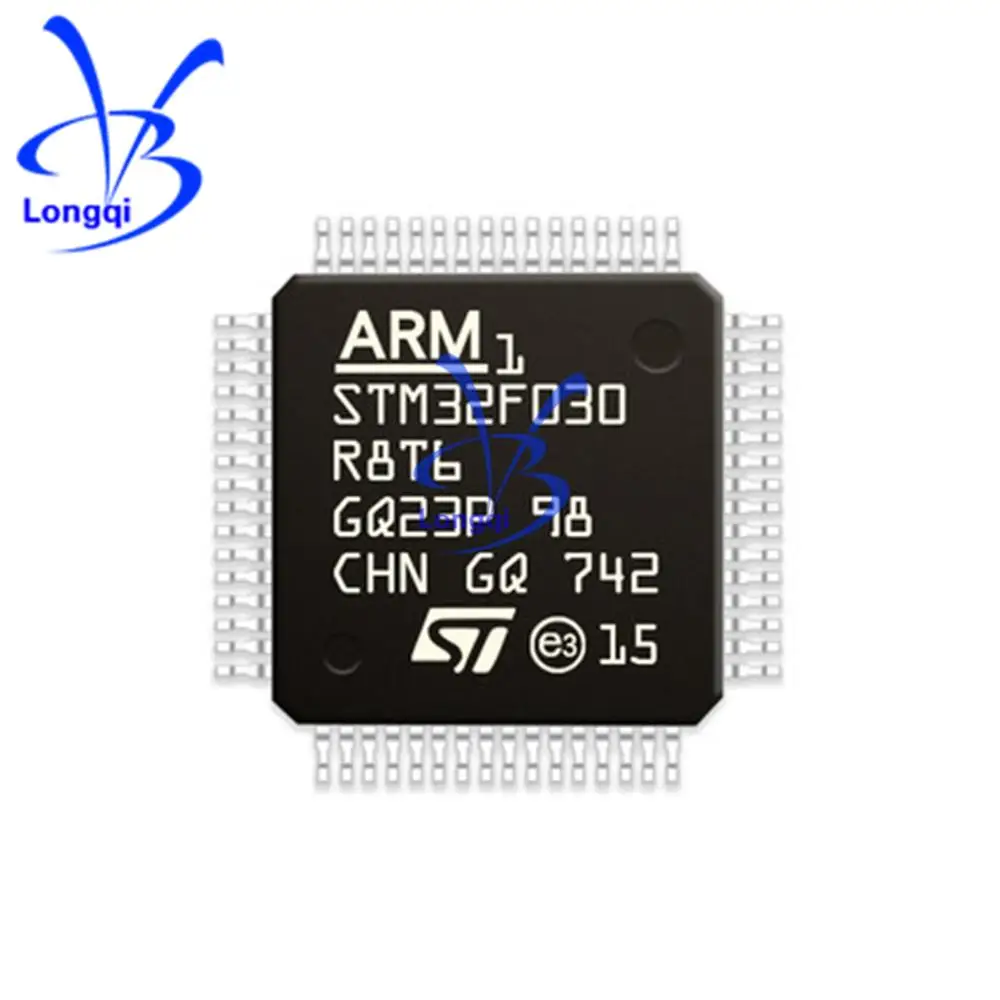 10PCS STM32F030R8T6 MCU 32-bit STM32F ARM Cortex M0 RISC 64KB Flash 2.5V/3.3V 64-Pin LQFP
10PCS STM32F030R8T6 MCU 32-bit STM32F ARM Cortex M0 RISC 64KB Flash 2.5V/3.3V 64-Pin LQFP