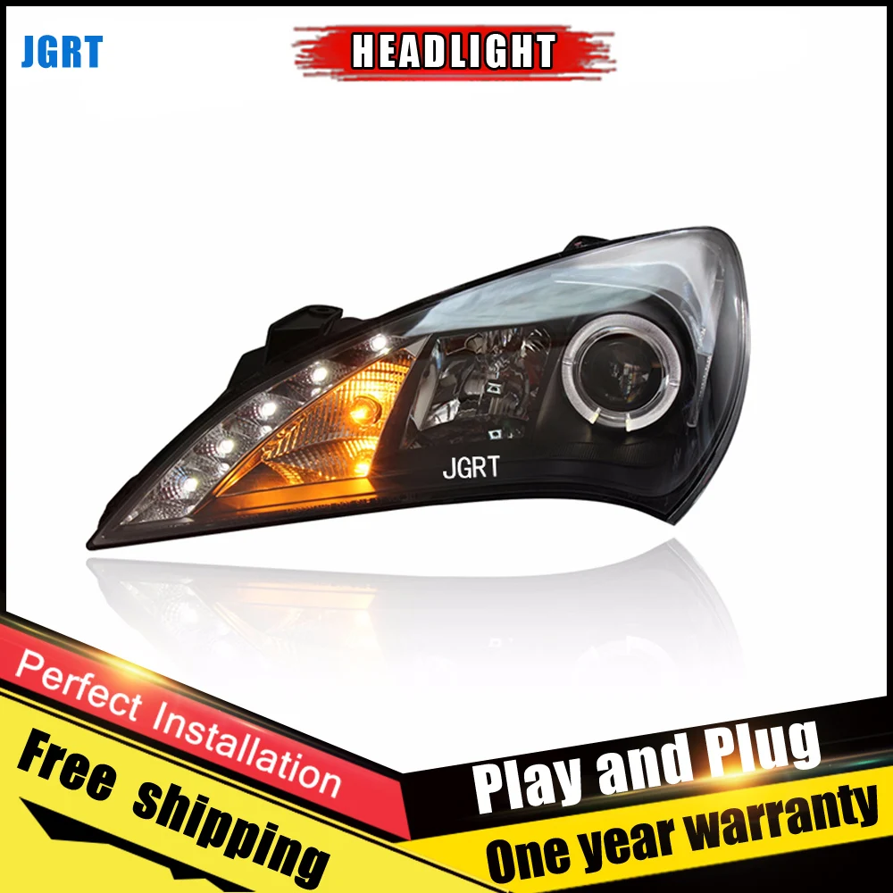 2PCS Car Style LED headlights for Hyundai Coupe 09-11 for Coupe head lamp LED DRL Lens Double Beam H7 HID Xenon bi xenon lens
2PCS Car Style LED headlights for Hyundai Coupe 09-11 for Coupe head lamp LED DRL Lens Double Beam H7 HID Xenon bi xenon lens