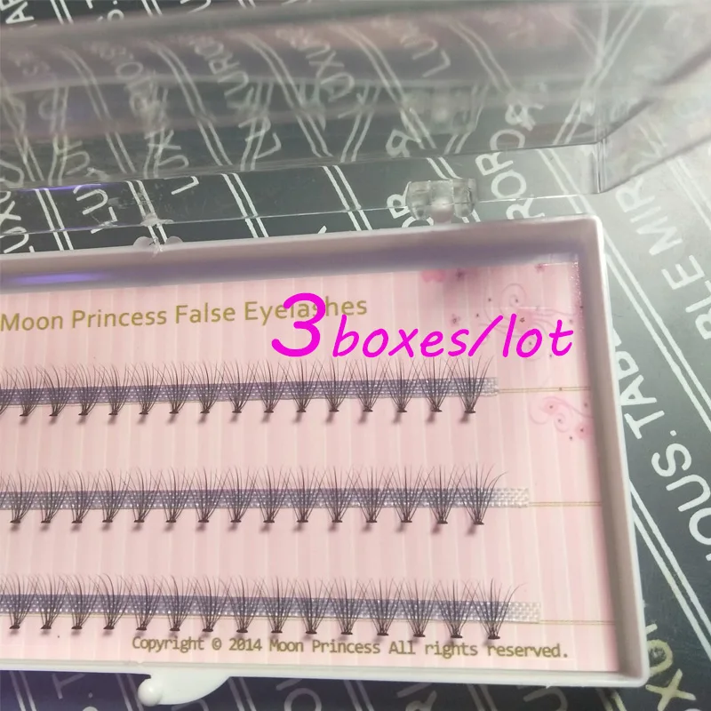 3 Boxes Hot New Women Lady 180 Pcs Individual Black False Eyelash Cluster Eye Lashes Extension Makeup Tools
3 Boxes Hot New Women Lady 180 Pcs Individual Black False Eyelash Cluster Eye Lashes Extension Makeup Tools