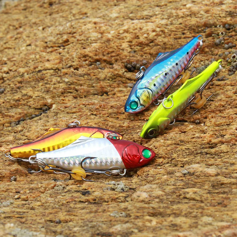1 Piece Sale Fishing Lure VIB Bait 21g 73mm Fresh Salt Water Metal Vibration Lead Fish Jigs Artificial Lures
1 Piece Sale Fishing Lure VIB Bait 21g 73mm Fresh Salt Water Metal Vibration Lead Fish Jigs Artificial Lures