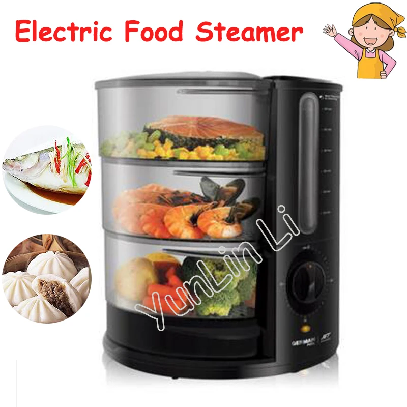 Electric Steamer High Efficiency Food Steamer With Safety Function 360 Degree Transparent Cover JET-901
Electric Steamer High Efficiency Food Steamer With Safety Function 360 Degree Transparent Cover JET-901