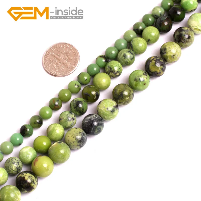 6mm-10mm Round Green African Turquoises Beads For Jewelry Making Strand 15 Inches DIY Gem-inside
6mm-10mm Round Green African Turquoises Beads For Jewelry Making Strand 15 Inches DIY Gem-inside