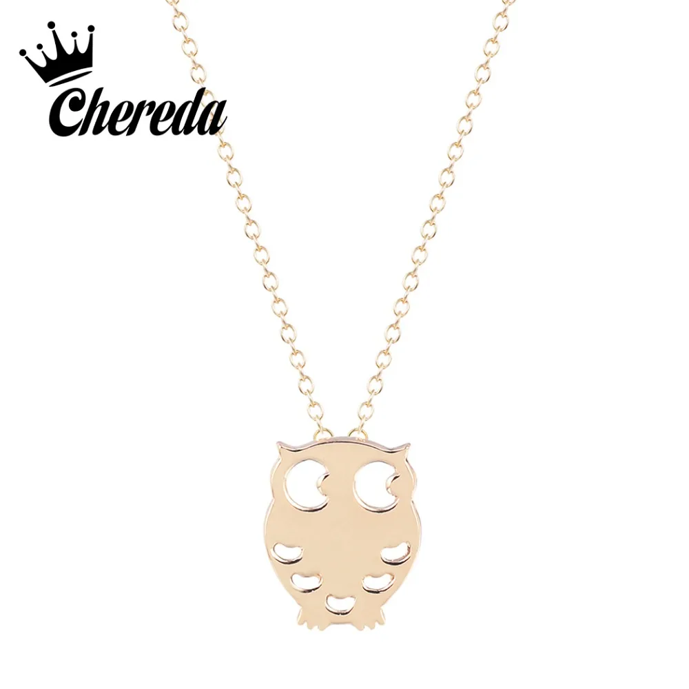 Chereda Cute Owl Necklace For Women Silver Chokers Lovely Personality Creative Pendants Animal Necklaces Jewelry Femme
Chereda Cute Owl Necklace For Women Silver Chokers Lovely Personality Creative Pendants Animal Necklaces Jewelry Femme