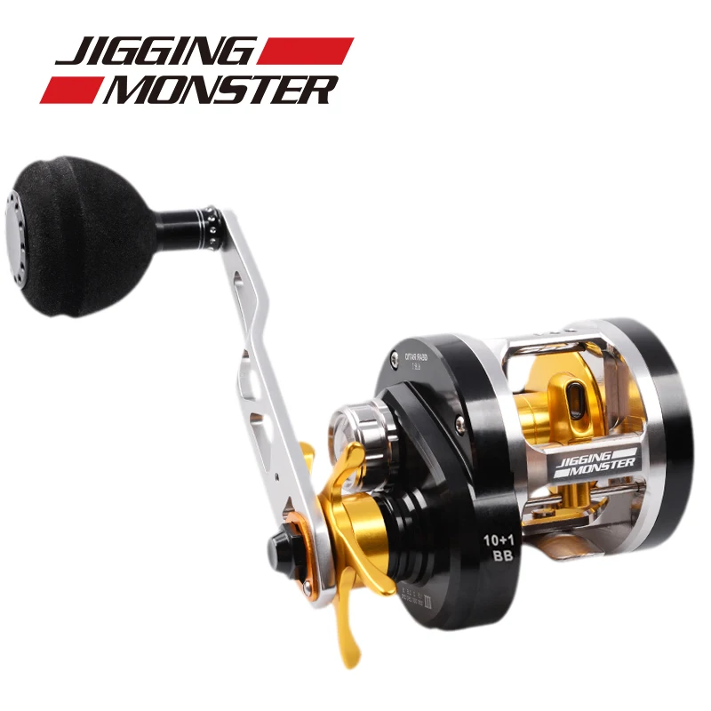 MAX PRO jigging reel fishing reels gear ratio 6.8:1 max drag 12kg ball bearing 10 reel fishing trolling reels Sea Fishing wheels
MAX PRO jigging reel fishing reels gear ratio 6.8:1 max drag 12kg ball bearing 10 reel fishing trolling reels Sea Fishing wheels