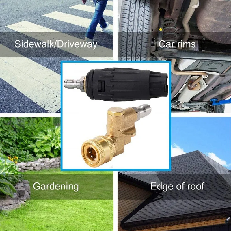 Pressure Washer Tips, Adjustable Pressure Washer Nozzle Tip 1/4 Inch 3000 Psi, Quick Connecting Pivoting Coupler 1/4 Inch 4500 
Pressure Washer Tips, Adjustable Pressure Washer Nozzle Tip 1/4 Inch 3000 Psi, Quick Connecting Pivoting Coupler 1/4 Inch 4500