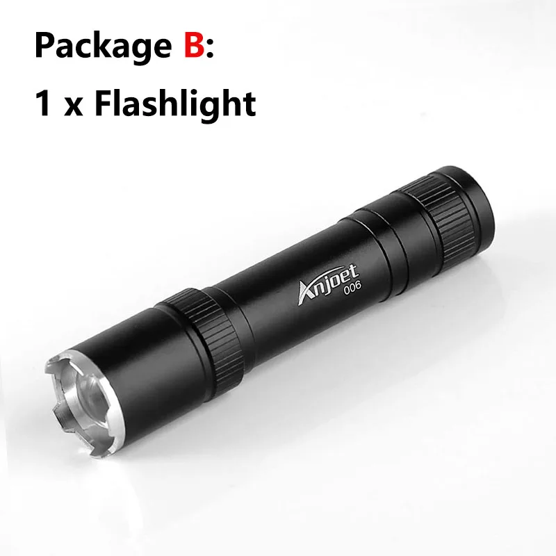 ANJOET Тактический фонарик 1600 люменов
ANJOET Тактический фонарик 1600 люменов