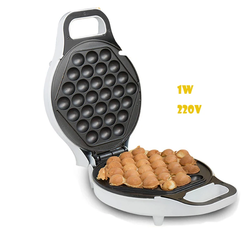 Бытовой электрический Egg Bubble Waffle-чайник 30 отверстия двойной форма для выпечки