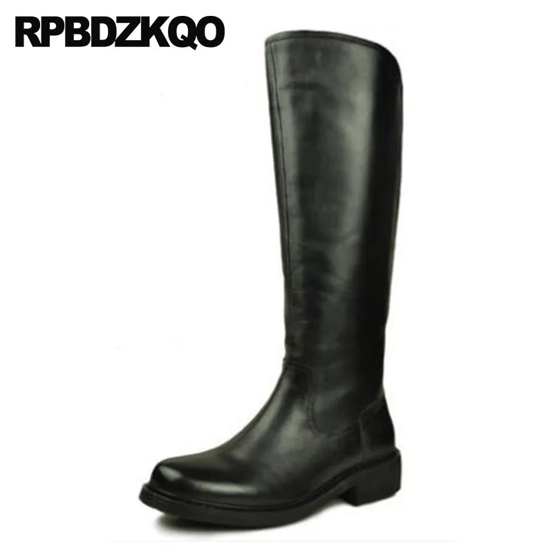 Designer Runway Black Fall Slip On Chunky Shoes Genuine Leather European Full Grain Riding Italian Plus Size Mens Tall Boots
Designer Runway Black Fall Slip On Chunky Shoes Genuine Leather European Full Grain Riding Italian Plus Size Mens Tall Boots
