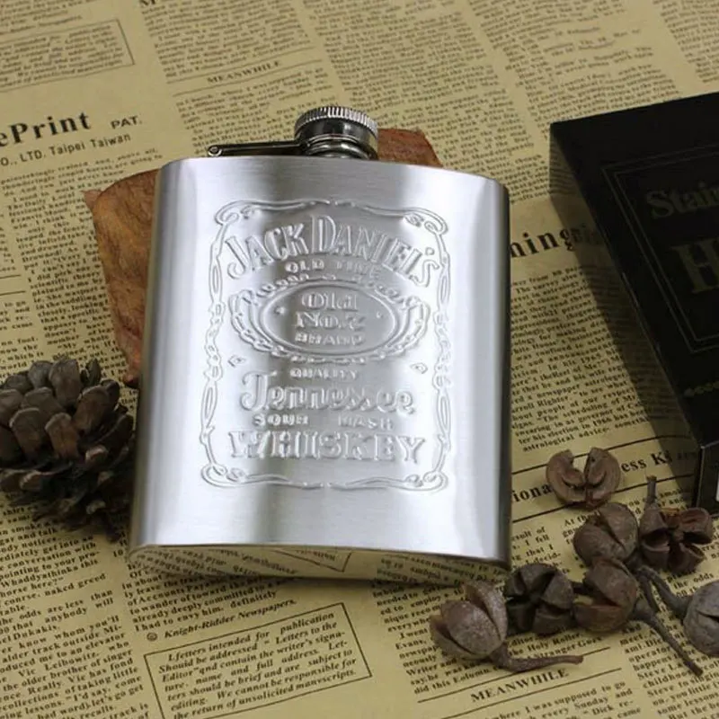 7oz Stainless Wine Whisky Steel Hip Flask For Travel Portable Pocket Alcohol Bottles Beer Gift Rum Flagon Give Away Funnel
7oz Stainless Wine Whisky Steel Hip Flask For Travel Portable Pocket Alcohol Bottles Beer Gift Rum Flagon Give Away Funnel
