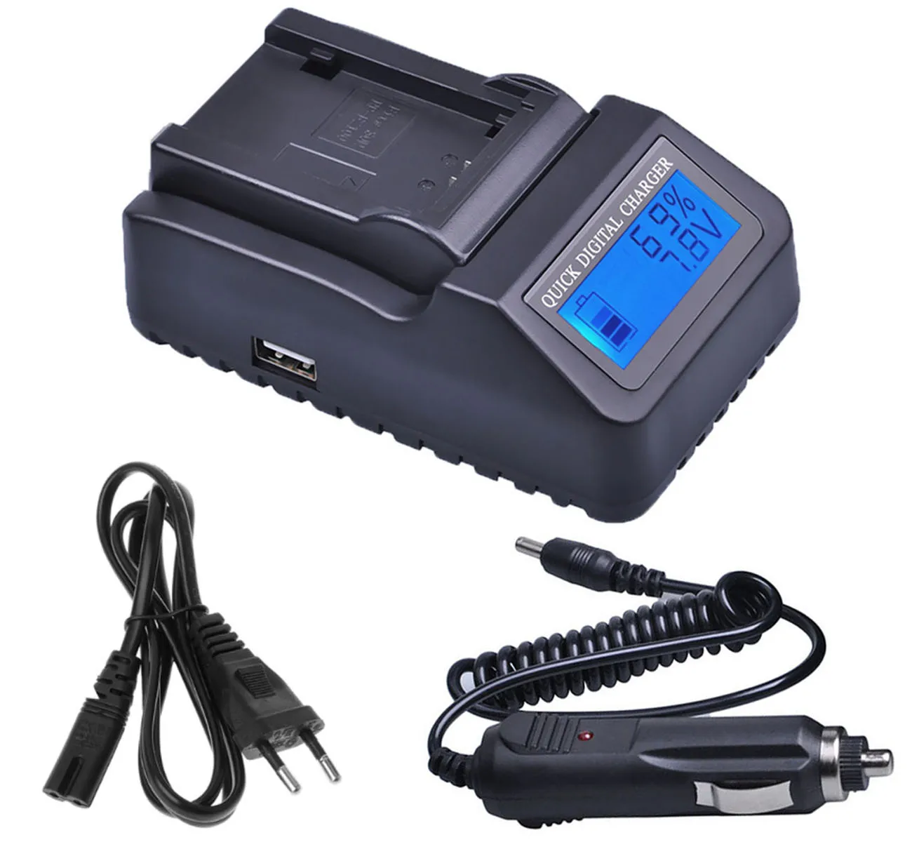 Battery Charger for Sony NP-FV30, FV50, FV70, FV100, NPFV30, NPFV50, NPFV50A, NPFV70, NPFV70A, NPFV100 InfoLithium V Series
Battery Charger for Sony NP-FV30, FV50, FV70, FV100, NPFV30, NPFV50, NPFV50A, NPFV70, NPFV70A, NPFV100 InfoLithium V Series