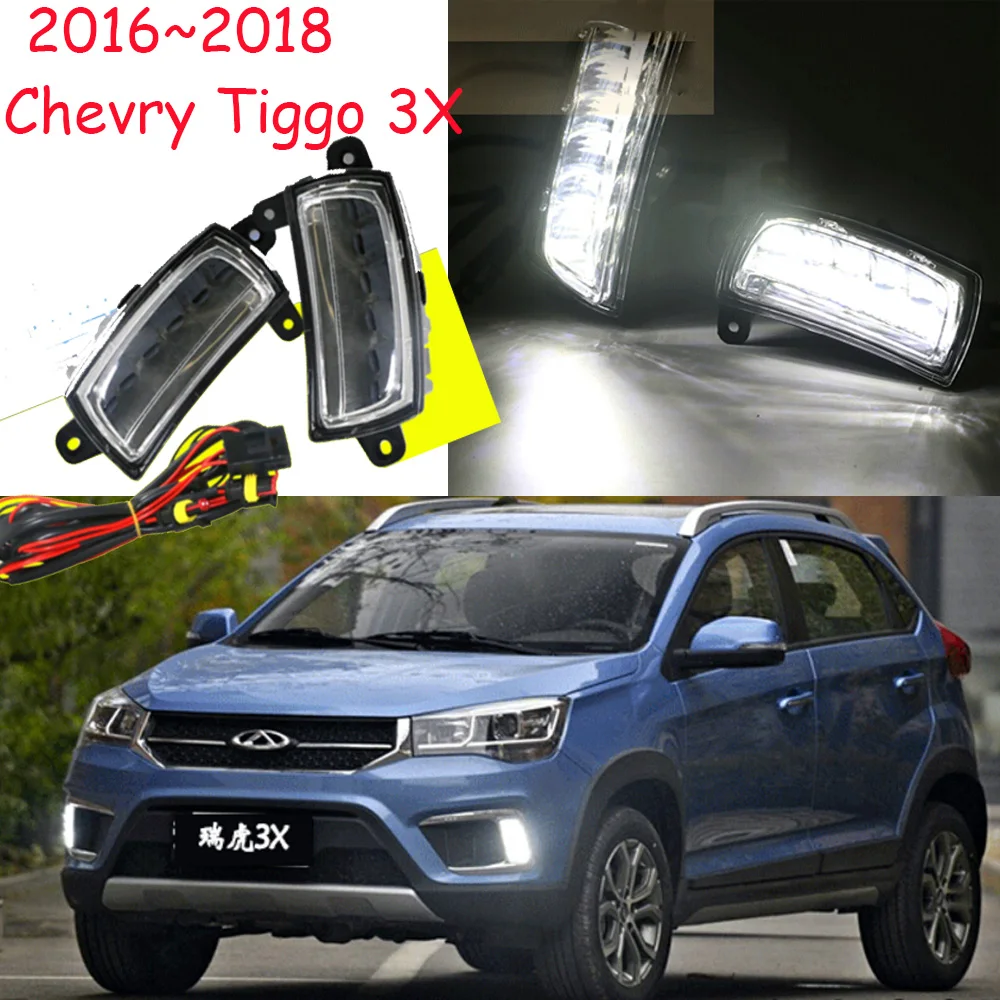 Светодиодный ная фасветильник для автомобильного бампера Chery Tiggo 2016 ~ 2018, противотумансветильник светильник Tiggo X3
Светодиодный ная фасветильник для автомобильного бампера Chery Tiggo 2016 ~ 2018, противотумансветильник светильник Tiggo X3