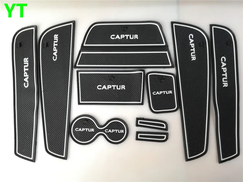 Non-slip Interior cup mat door gate slot pad for renault captur 2016 LH,car accessories
Non-slip Interior cup mat door gate slot pad for renault captur 2016 LH,car accessories