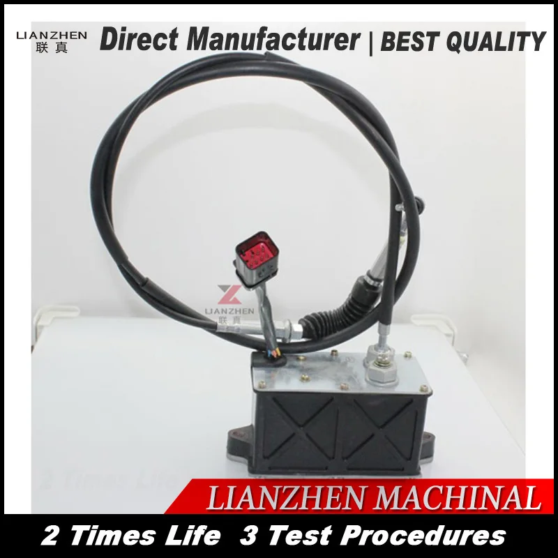 Excavator steping throttle motor EC governor motor E320D2 LIANZHEN for cat parts 320D2 386-3439 3863439 312D2
Excavator steping throttle motor EC governor motor E320D2 LIANZHEN for cat parts 320D2 386-3439 3863439 312D2