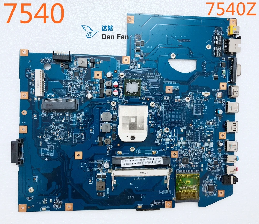 MBPJD01001 For ACER Aspire 7540 7540Z Laptop Motherboard 09243-1 Mainboard 100%tested fully work
MBPJD01001 For ACER Aspire 7540 7540Z Laptop Motherboard 09243-1 Mainboard 100%tested fully work