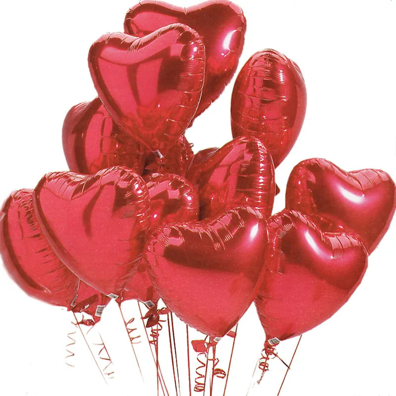 18inch 100pcs Red heart Balloons inflatable love foil Balloon wedding Valentine day Wedding Decorations helium balloon globos
18inch 100pcs Red heart Balloons inflatable love foil Balloon wedding Valentine day Wedding Decorations helium balloon globos