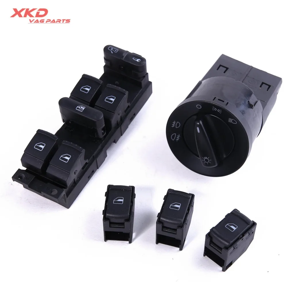 New 5Pcs Headlight Window Door Lock Switch For Bora Golf Jetta MK4 Passat B5 1C0 941 531 A 1J4 959 857 D 3B0 959 855 B
New 5Pcs Headlight Window Door Lock Switch For Bora Golf Jetta MK4 Passat B5 1C0 941 531 A 1J4 959 857 D 3B0 959 855 B