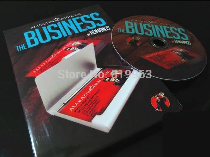 The Business (DVD And Gimmick) от Romanos и Alakazam Magic-фокус, ментализм, реквизит для сцены Magic, открытка, крупный план
The Business (DVD And Gimmick) от Romanos и Alakazam Magic-фокус, ментализм, реквизит для сцены Magic, открытка, крупный план