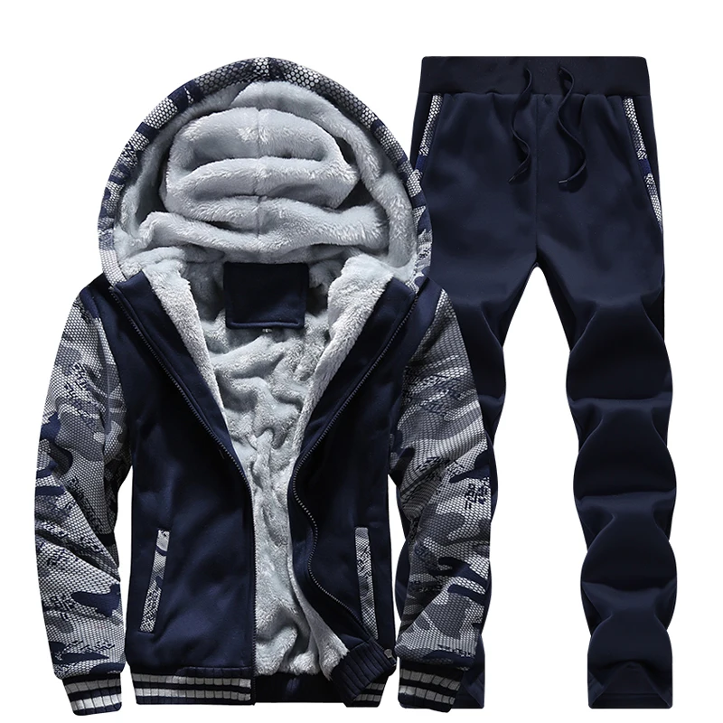 Spring Autumn Men's Sportswear 2019 Winter Fashion Brand Tops+Pants Sets Casual Slim Fit Velvet Warm High-Quality Male Clothing
Spring Autumn Men's Sportswear 2019 Winter Fashion Brand Tops+Pants Sets Casual Slim Fit Velvet Warm High-Quality Male Clothing
