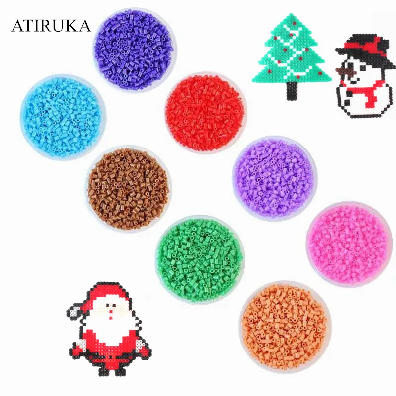 1000Pcs/Bag 2.6MM Hama Beads 3D Puzzle Toys for Children Speelgoed 72 Colors Educational Toys Perler Beads Brinquedos
1000Pcs/Bag 2.6MM Hama Beads 3D Puzzle Toys for Children Speelgoed 72 Colors Educational Toys Perler Beads Brinquedos
