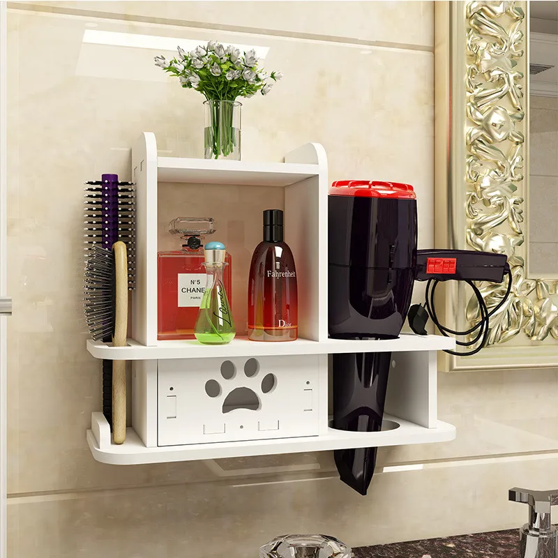 Bathroom Shelves Wall Mount Hair Dryer Holder Punch-free Bathroom Organizer Shelf Racks Shelves For Shampoo Cosmetic Toothbrush
Bathroom Shelves Wall Mount Hair Dryer Holder Punch-free Bathroom Organizer Shelf Racks Shelves For Shampoo Cosmetic Toothbrush