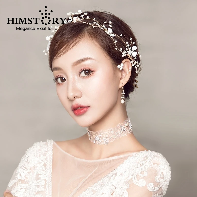 Wedding Hair accessories Exquisite Silver Flower Leaf Headband Crystal Pearls Handmade Hairband Bridal Headpiece jewelry Gift
Wedding Hair accessories Exquisite Silver Flower Leaf Headband Crystal Pearls Handmade Hairband Bridal Headpiece jewelry Gift