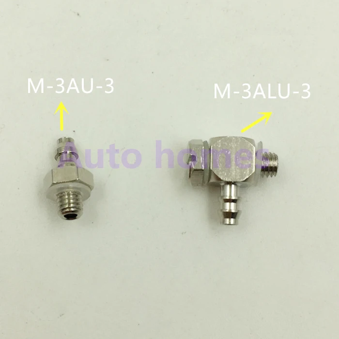 10 шт./лот M 3ALU 4/M 5AU 4 M3/M4/M5 пневматический быстроразъемный мини соединитель для
