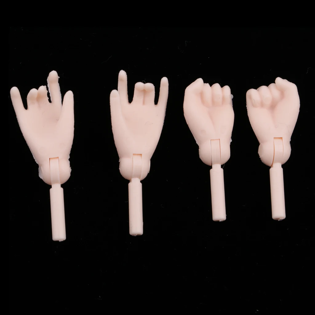 2 Pairs Doll Body Parts Hand Model For 27cm Obitsu11 Girl Doll DIY Making Accessories
2 Pairs Doll Body Parts Hand Model For 27cm Obitsu11 Girl Doll DIY Making Accessories