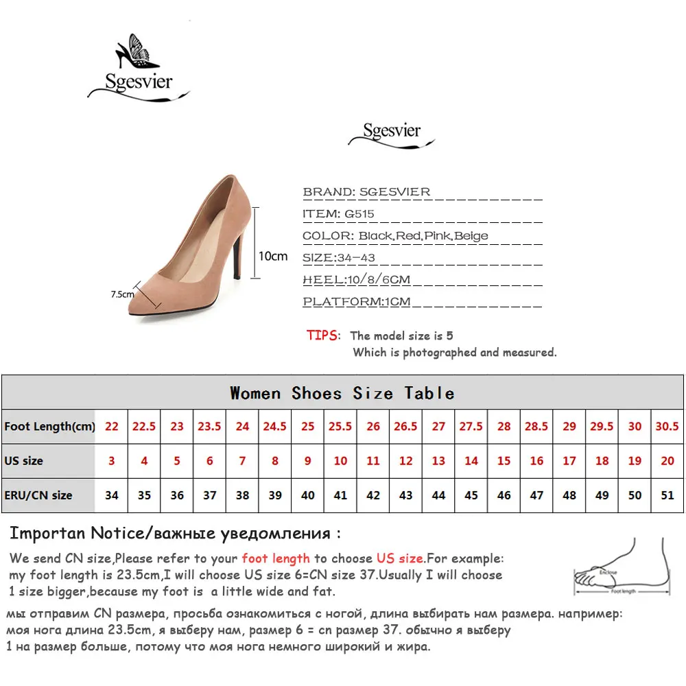 Sgesvier 2020 Women Pumps Fashion Women Shoes Spring/autumn All Match Thin High Heel Pointed Toe Flock Wedding Pumps Size 34-43 
Sgesvier 2020 Women Pumps Fashion Women Shoes Spring/autumn All Match Thin High Heel Pointed Toe Flock Wedding Pumps Size 34-43