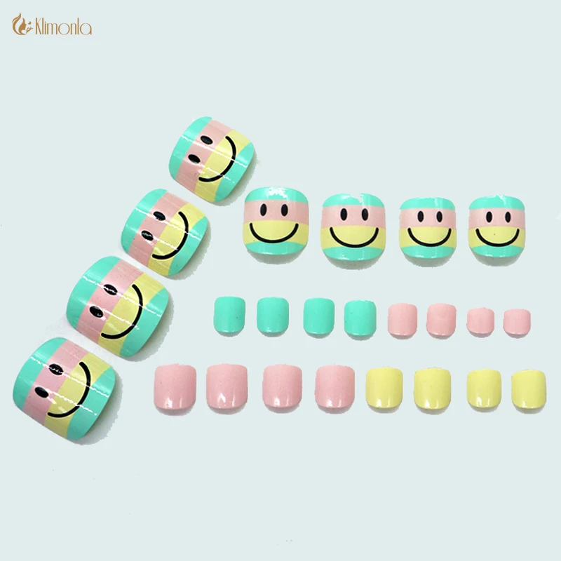 Green Smile Foot Fake Nail Art Tips Full Cover Press on False Nails With Glue UV Gel Toenails Nail DIY Manicure Tools
Green Smile Foot Fake Nail Art Tips Full Cover Press on False Nails With Glue UV Gel Toenails Nail DIY Manicure Tools