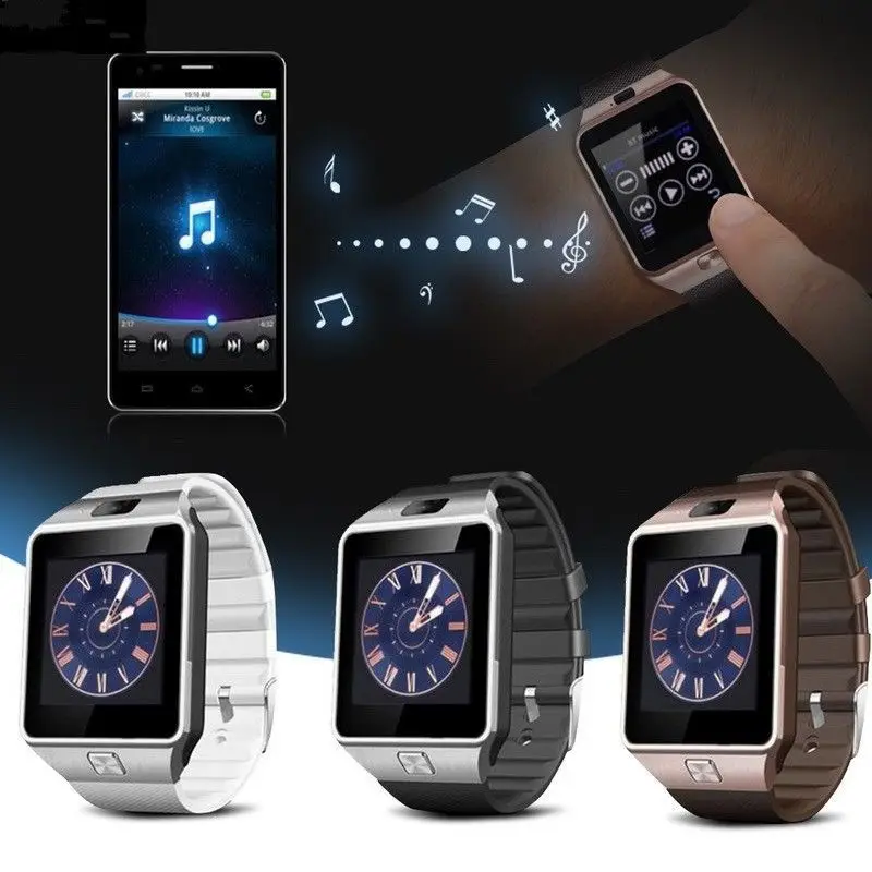 Sograce 1 54 "сенсорный экран умные часы DZ09 Reloj Inteligente будильник 2G для телефона Android