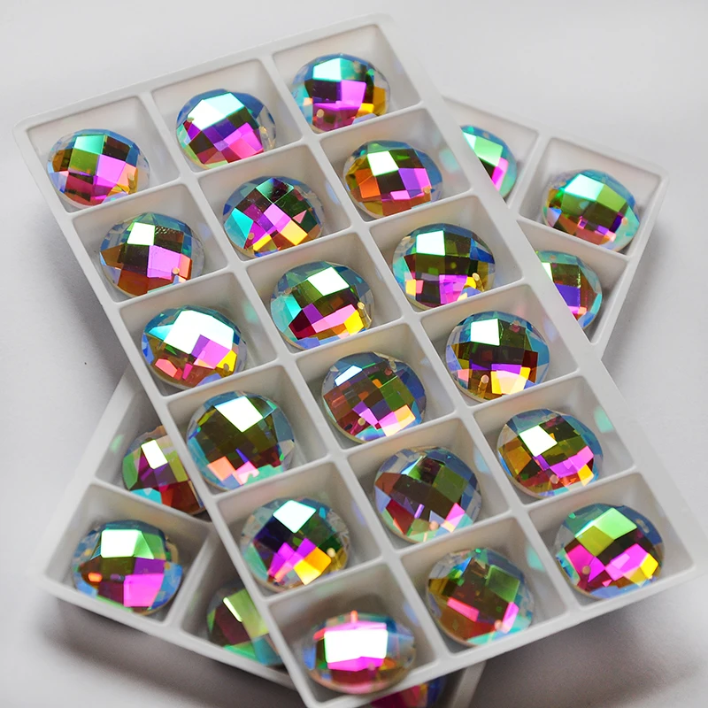 Crystal AB DIY Sewing Arts Rhinestones Strass Round Flat Shape Glass Beads Diamond For Clothes Needlework Accessories
Crystal AB DIY Sewing Arts Rhinestones Strass Round Flat Shape Glass Beads Diamond For Clothes Needlework Accessories