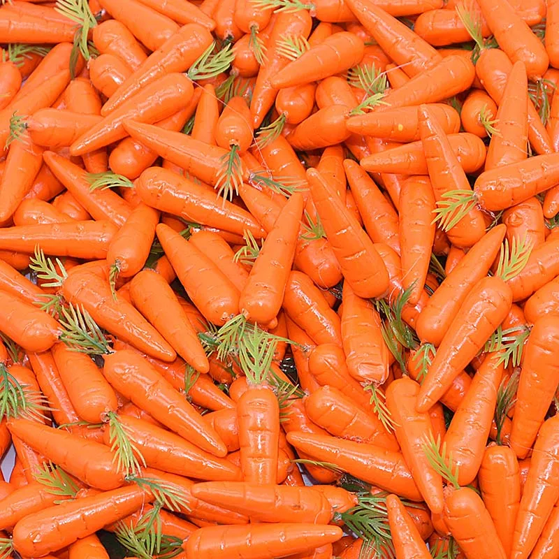 50pcs 8cm Carrots Mini Artificial Plastic Foam Carrot Fake Fruit And Vegetable For Wedding Christmast Easter Party Decoration
50pcs 8cm Carrots Mini Artificial Plastic Foam Carrot Fake Fruit And Vegetable For Wedding Christmast Easter Party Decoration