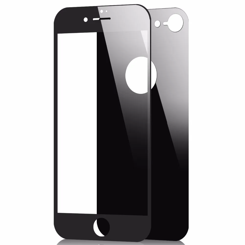 Полноразмерная пленка из закаленного стекла для iPhone 6S 7 8 plus X передняя и задняя